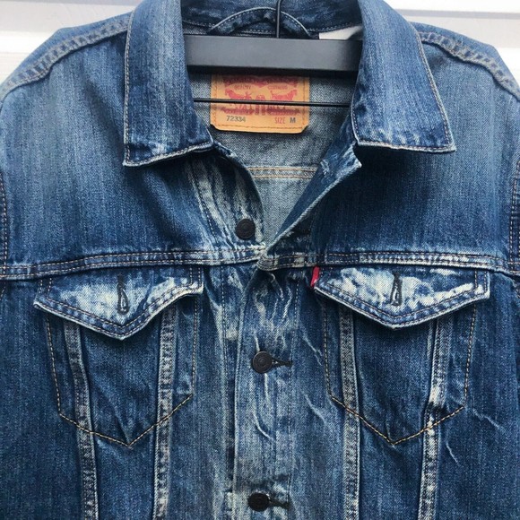 Levi Strauss & Co Women's Medium Denim Jean Jacket, 72334 - Picture 3 of 7